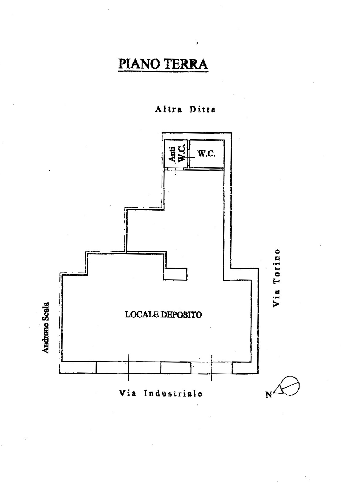 Via Industriale deposito