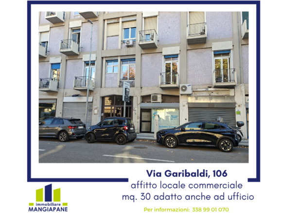 Locale commerciale – Via Garibaldi, centro storico